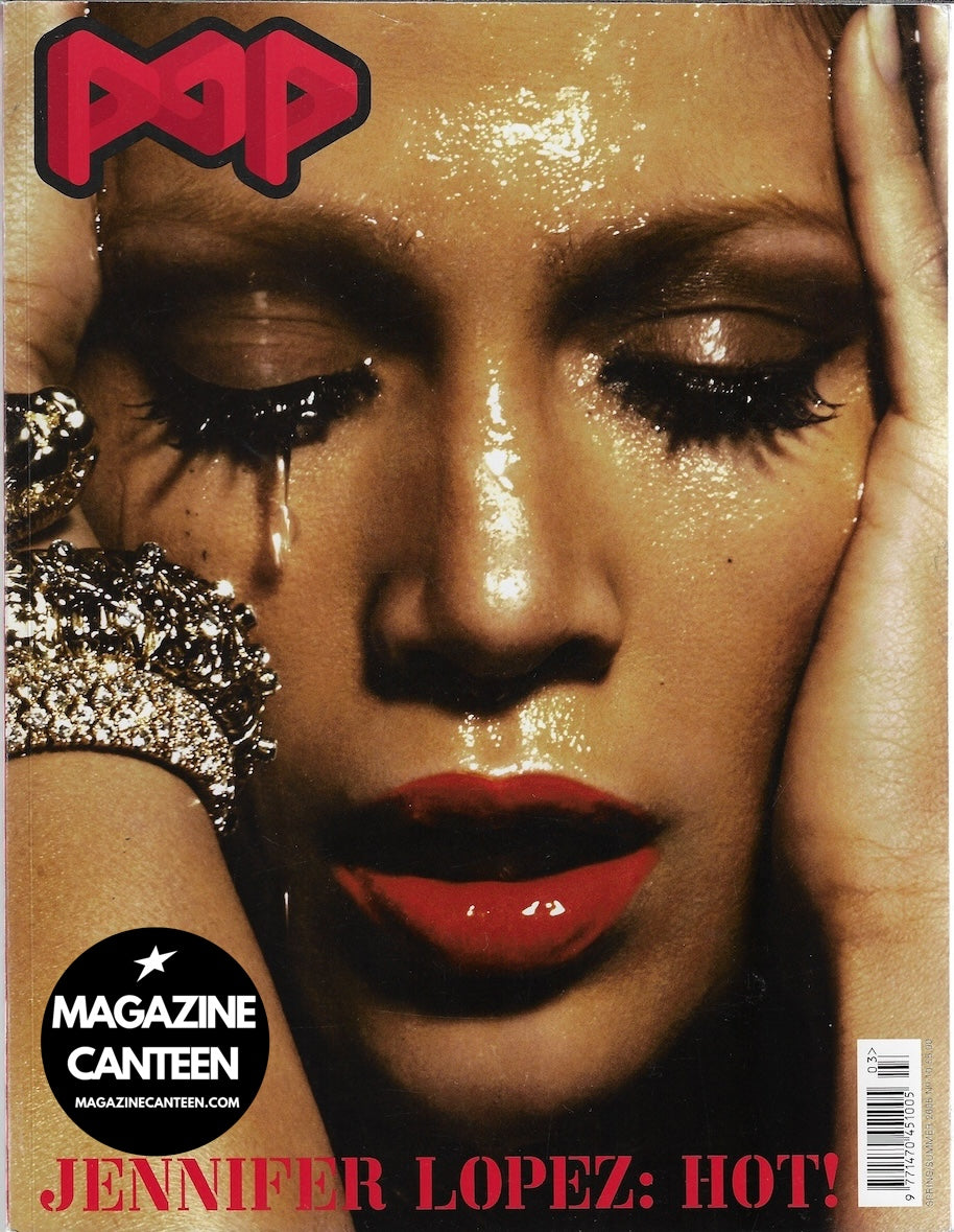 POP Magazine - JENNIFER LOPEZ Doutzen Kroes GEMMA WARD – magazine canteen