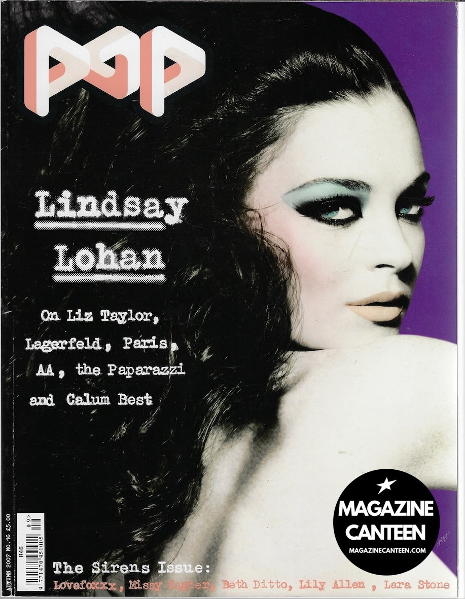 POP Magazine - Lindsay Lohan LILY ALLEN Beth Ditto LARA STONE