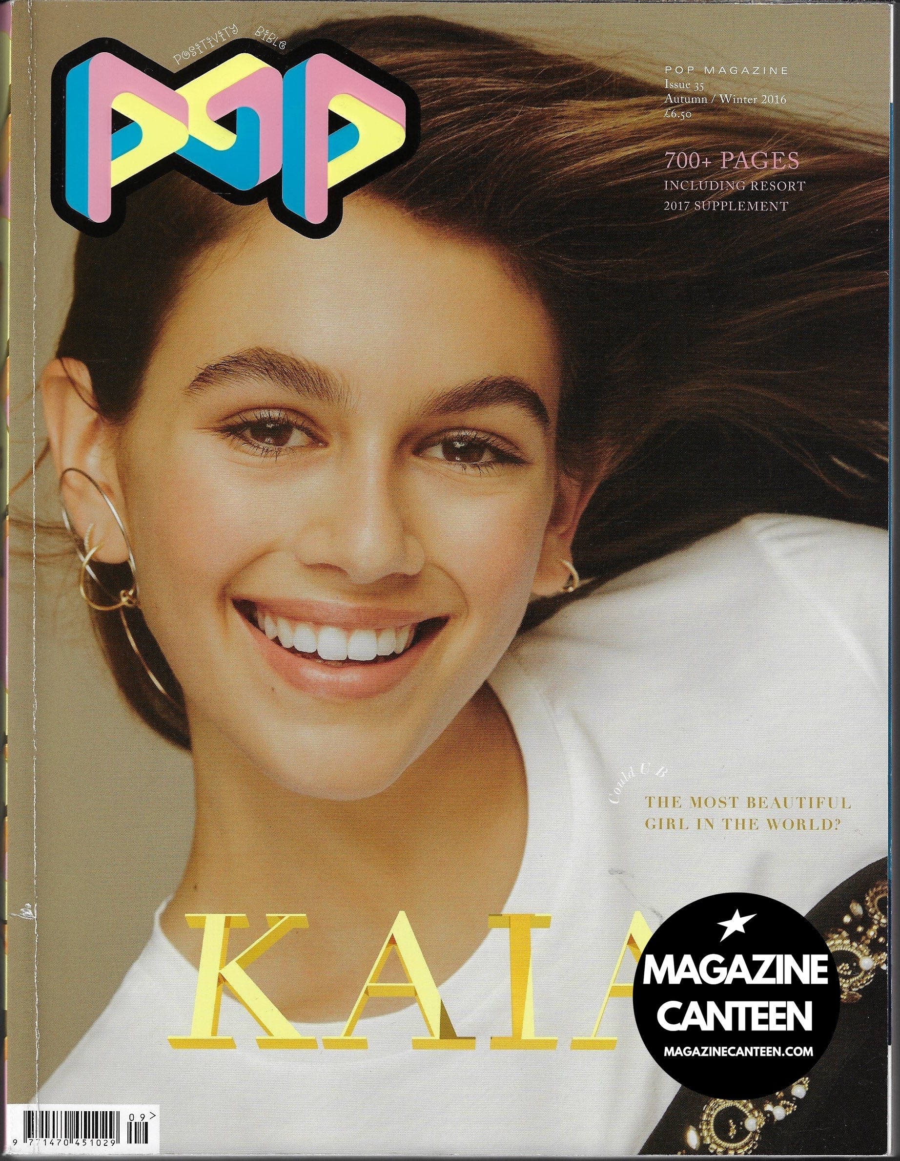 Pop Magazine 35 - Kaia Gerber