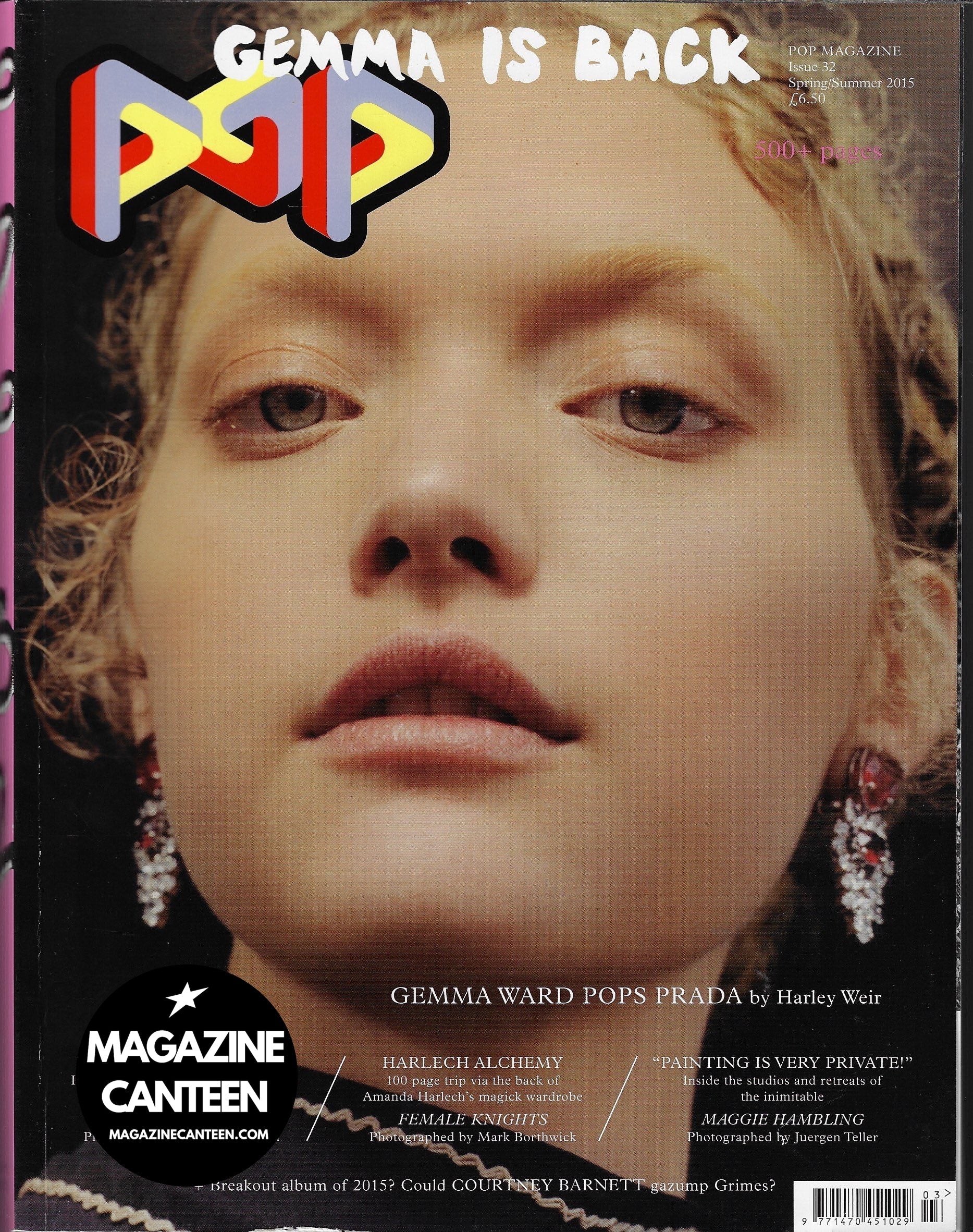 Pop Magazine 32 - Gemma Ward