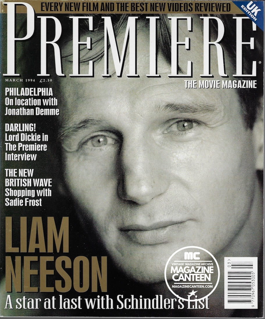 Premiere Magazine - Liam Neeson SADIE FROST Richard Attenborough