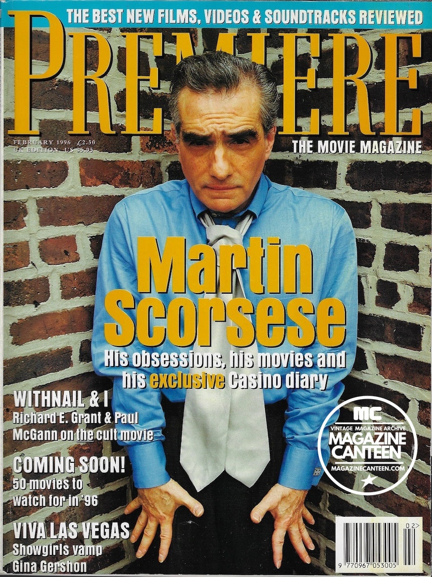 Premiere Magazine - Martin Scorsese OLIVIER MARTINEZ Bruce Robinson