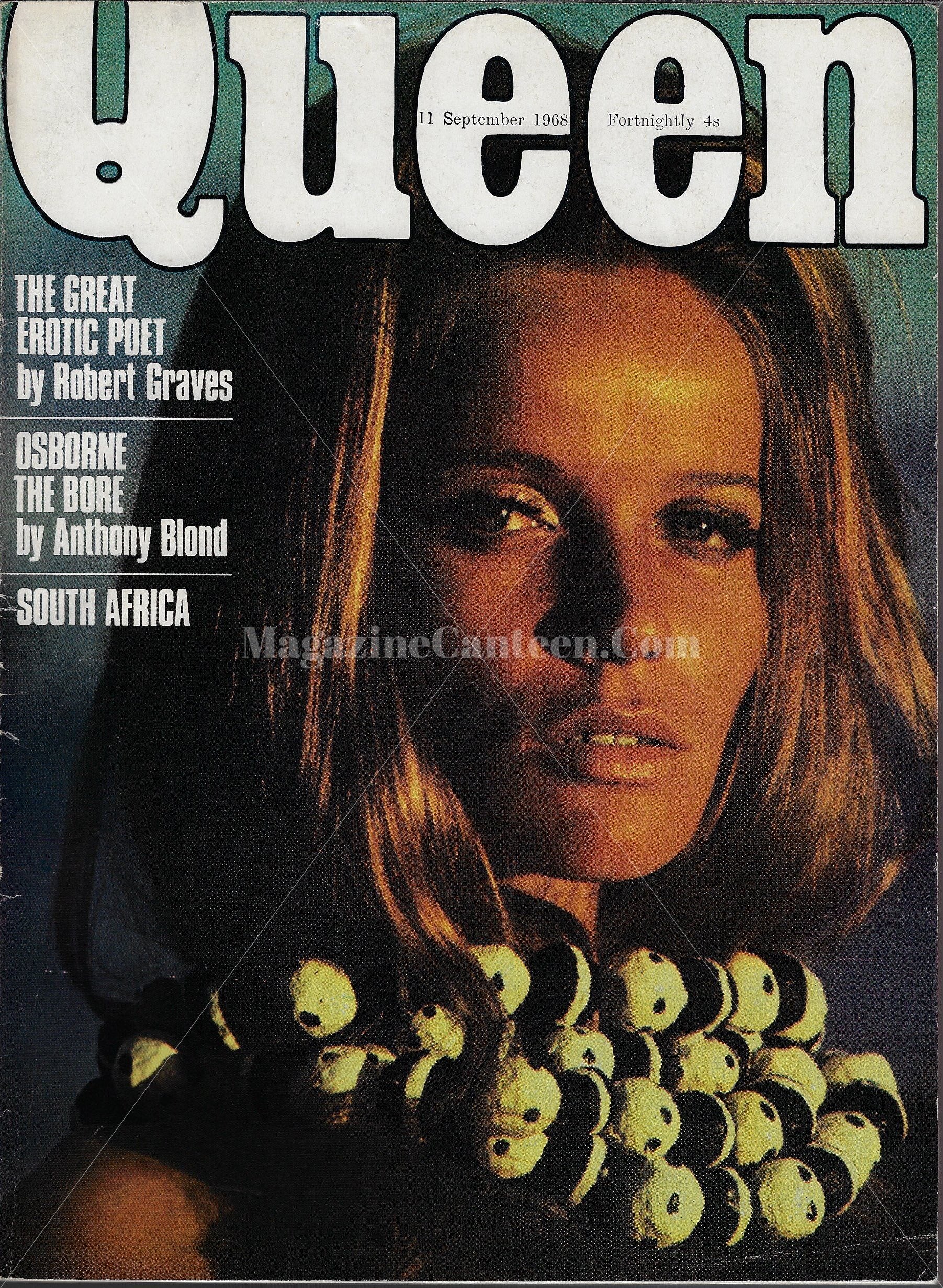 Queen Magazine - Veruschka by Franco Rubartelli