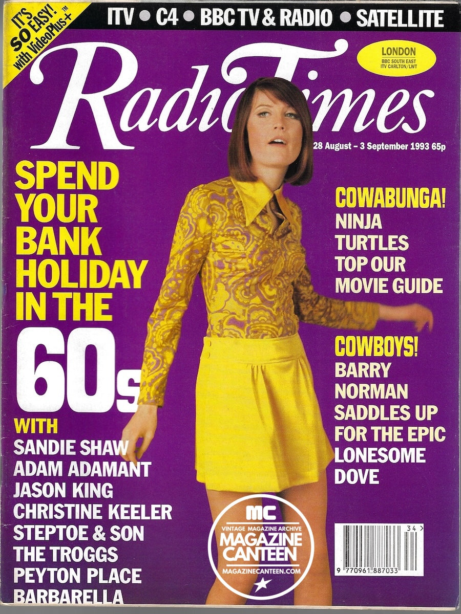 Radio Times Magazine - Sandie Shaw DUDLEY MOORE Francesca Hunt ...