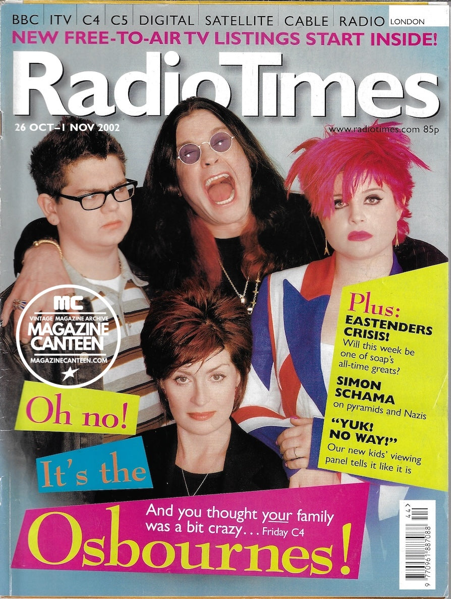 Radio Times Magazine - KELLY Sharon OZZY OSBOURNE – magazine canteen
