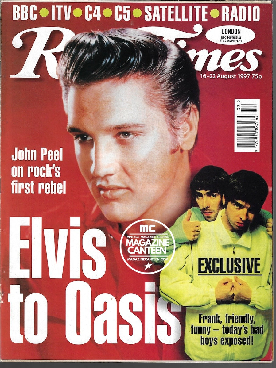 Radio Times Magazine - Elvis Presley LISA RILEY Kathleen Turner ...