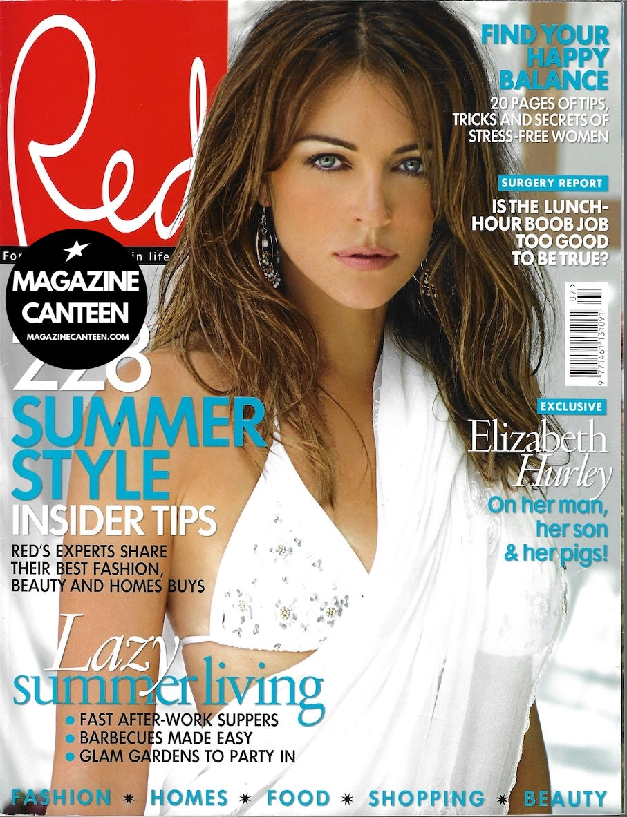 Red Magazine - Elizabeth Hurley YFKE STURM Matthew Rhys – magazine canteen