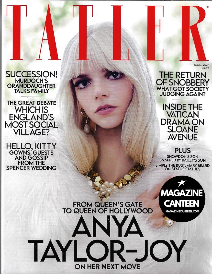 Tatler Magazine - Anya Taylor Joy 2021 for sale