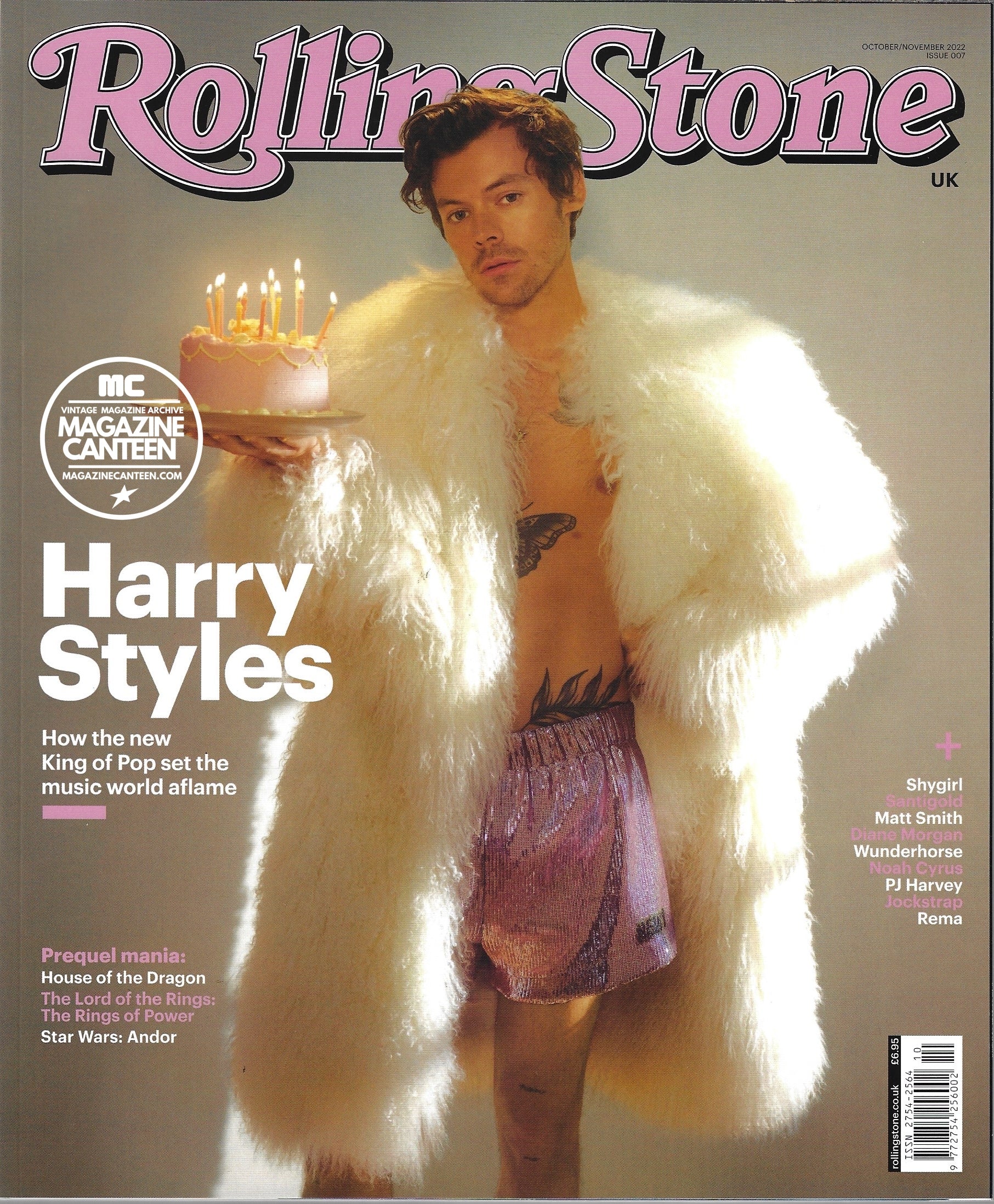 Rolling Stone Magazine - HARRY STYLES Matt Smith REMA 2022 for sale