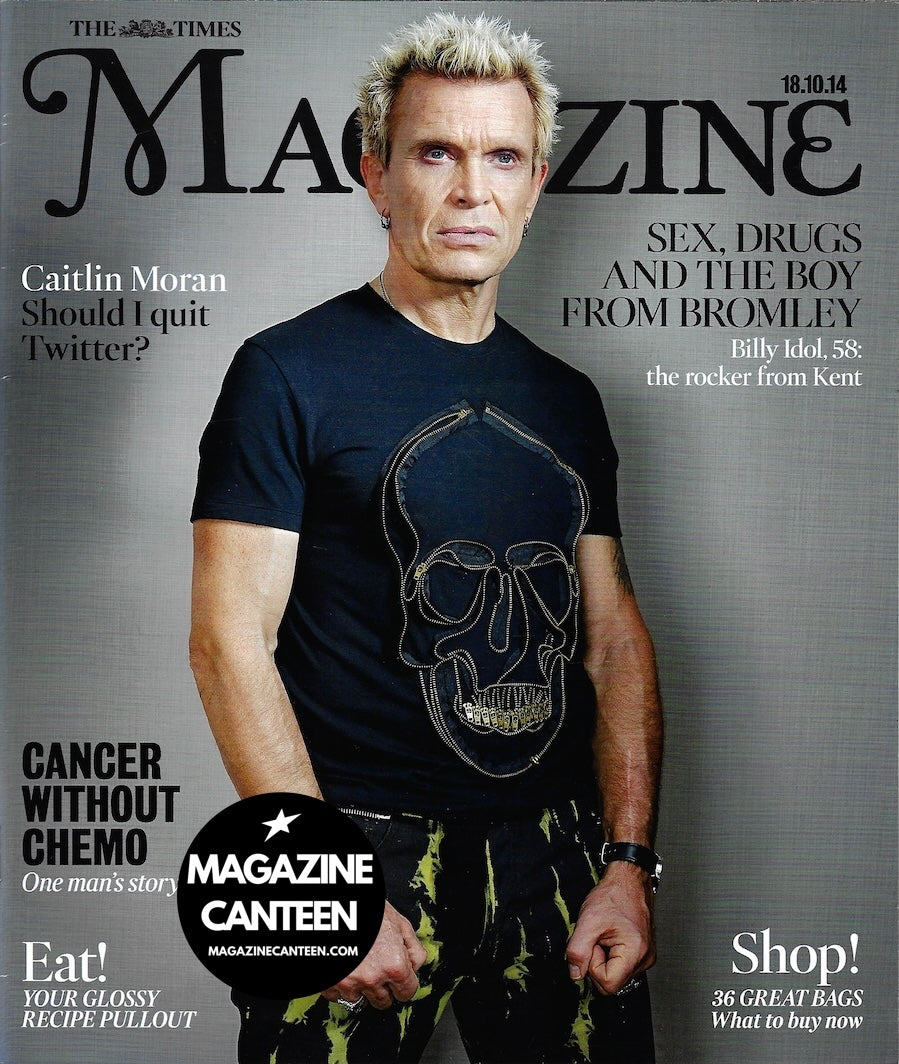 The Times Magazine - Billy Idol Rosie Huntington Whiteley – magazine ...