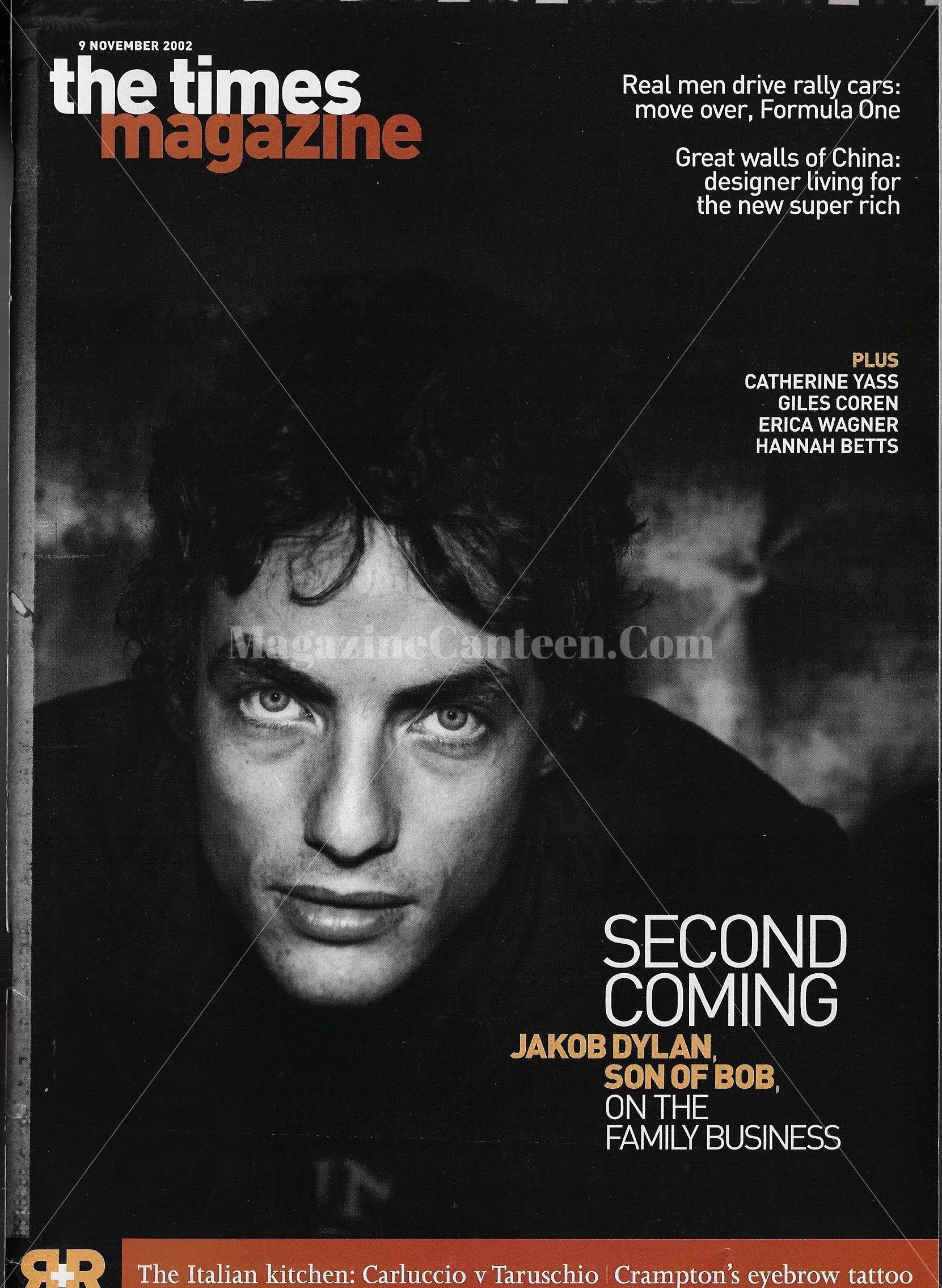 The Times Magazine - Jakob Dylan