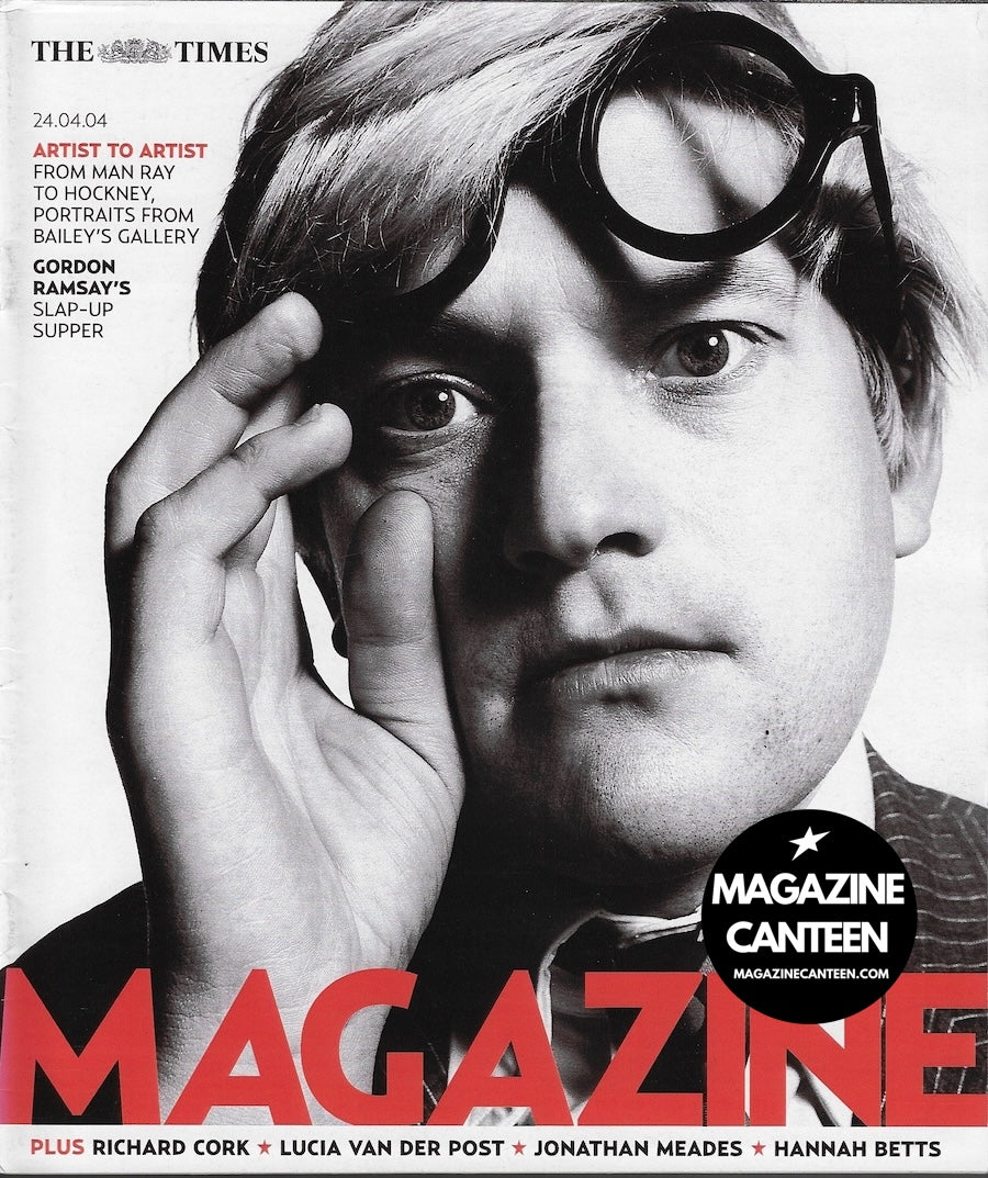 The Times Magazine - David Hockney David Bailey – magazine canteen