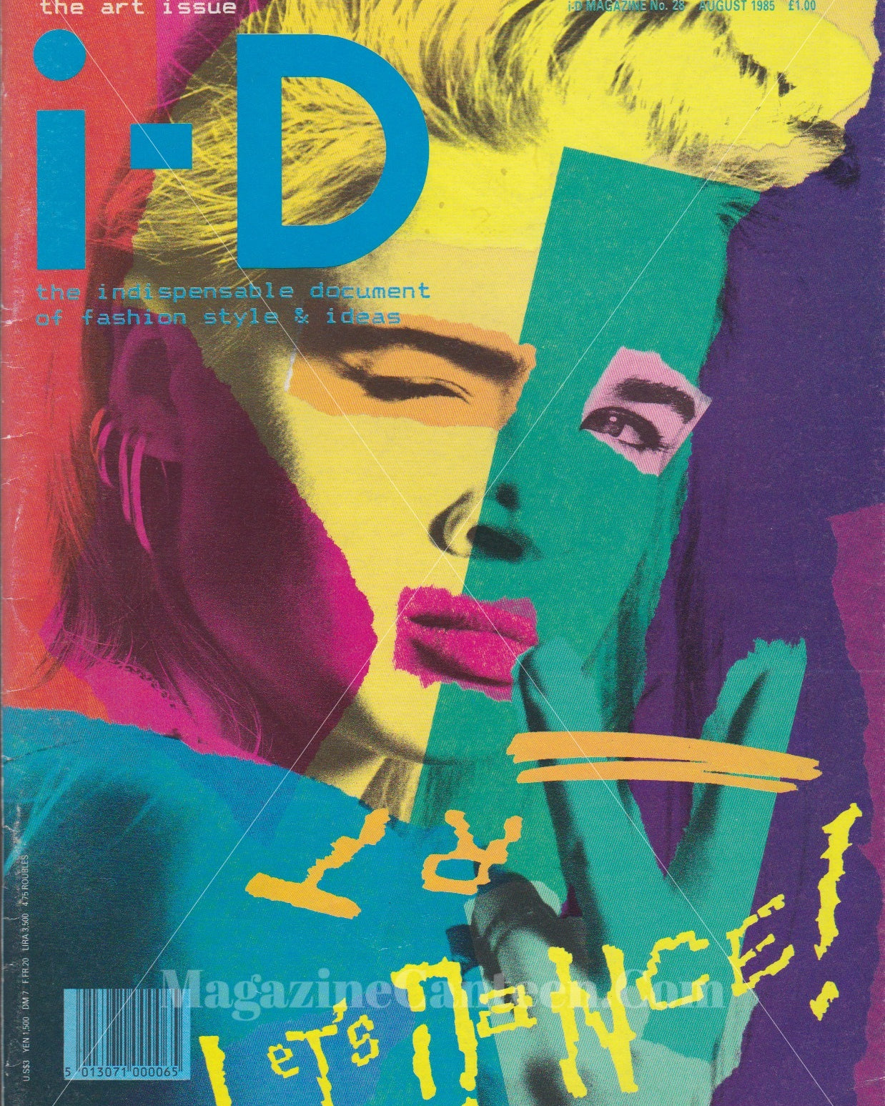 I-D Magazine 28 - Lizzie Tear 1985
