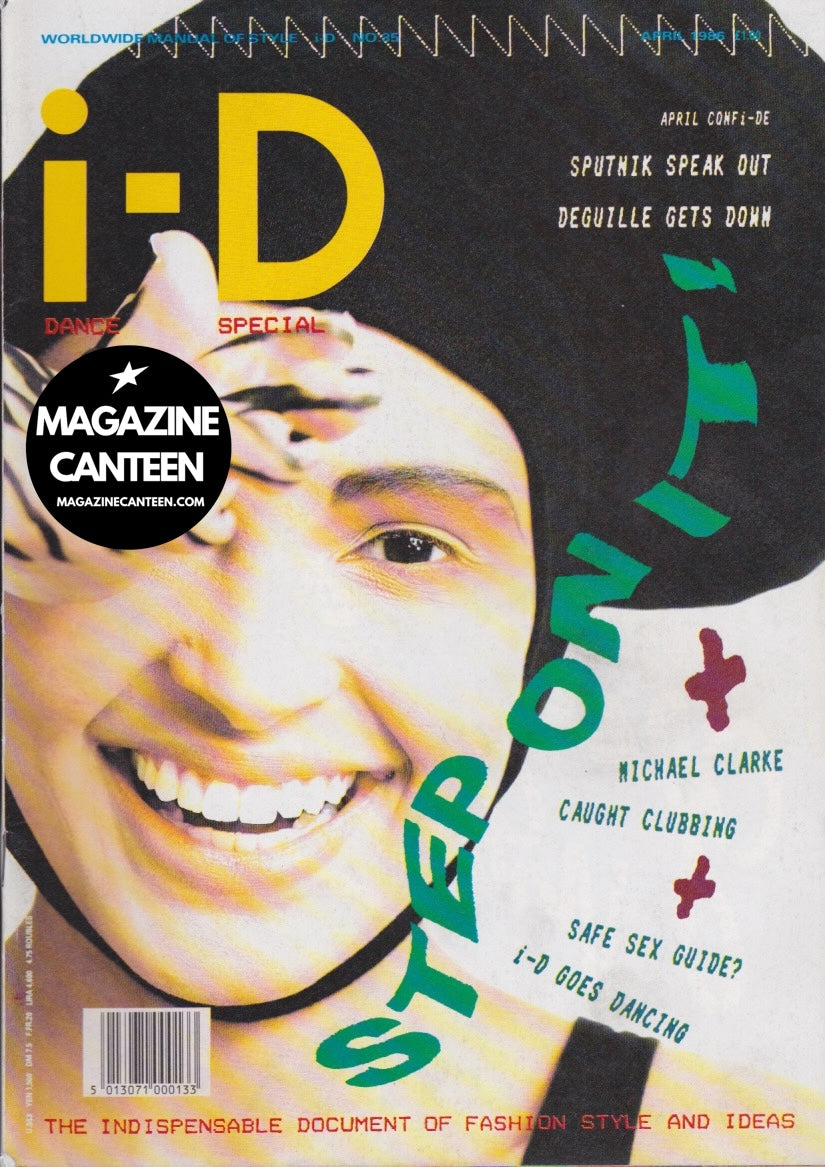 I-D Magazine 35 - Akure Wall MICHAEL CLARK Martin Degville 1986