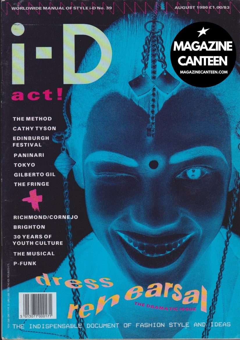 I-D Magazine 39 - NAOMI CAMPBELL John Richmond 1986