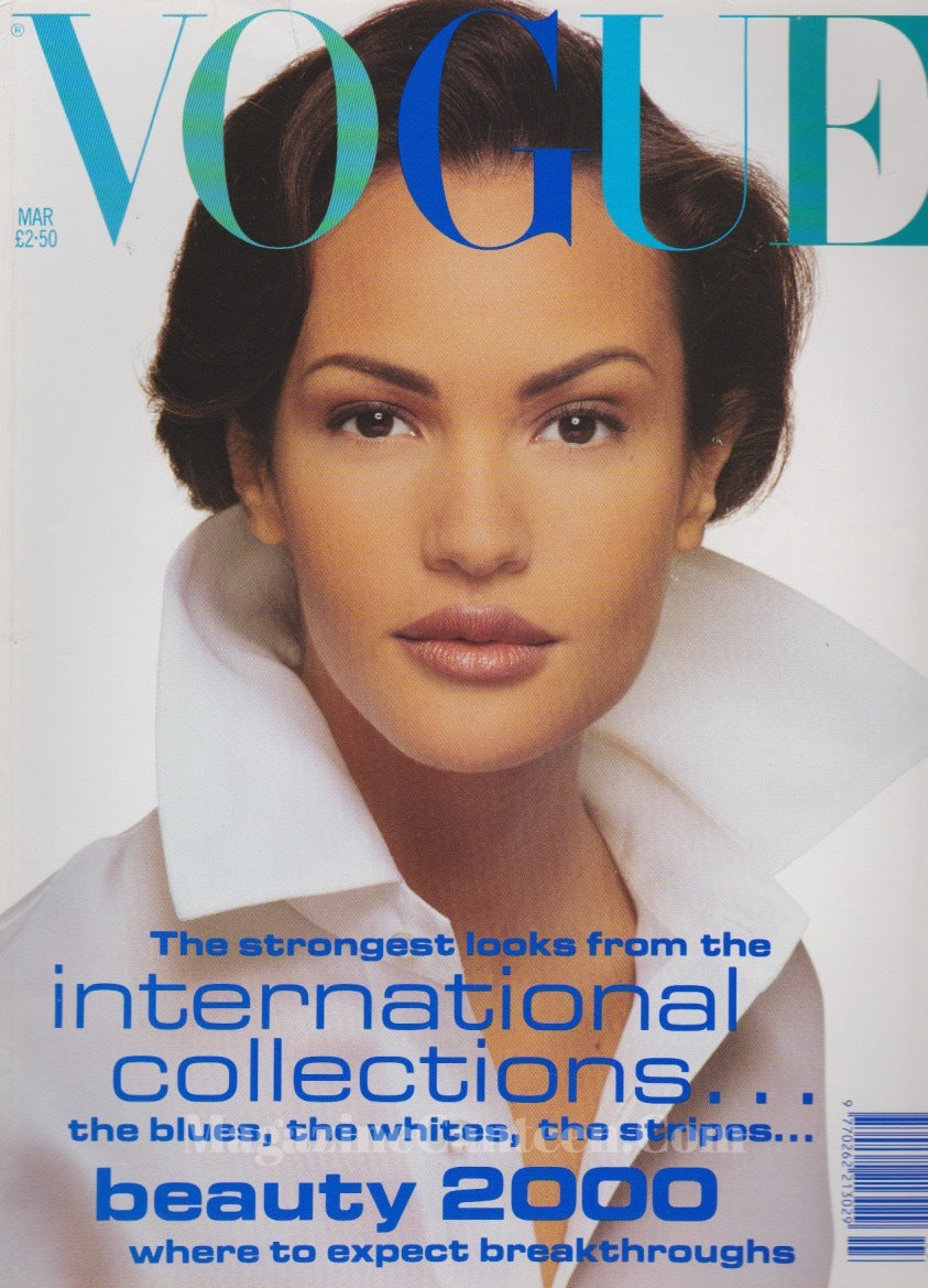 Vogue Magazine March 1992 - Claudia Mason