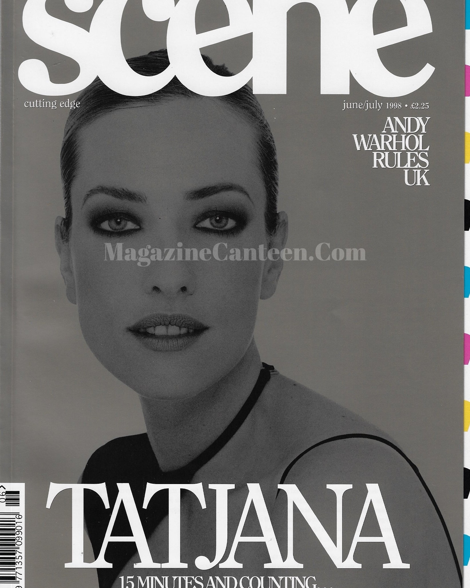 Scene Magazine Linda Evangelista Naomi Campbell Tatjana Patitiz Amber Valletta