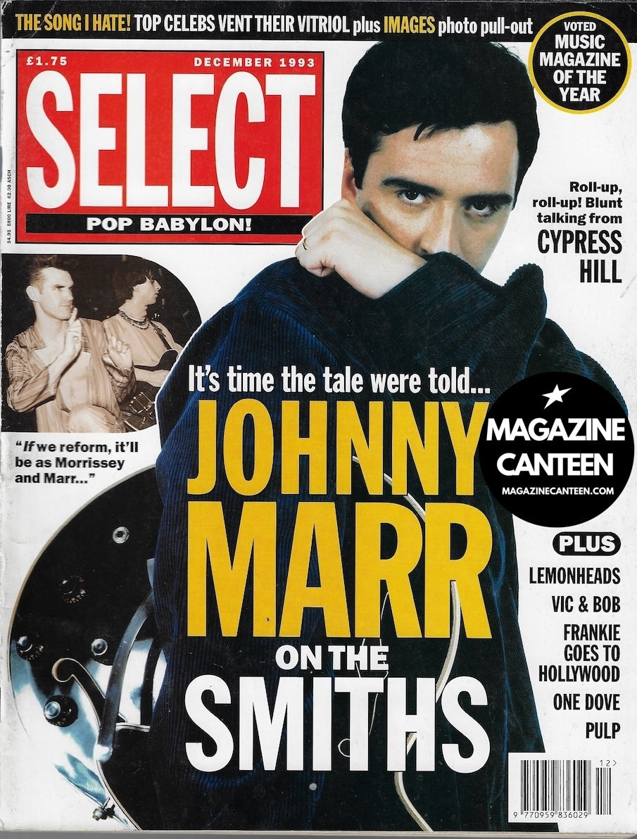 Select Magazine - The Smiths JOHNNY MARR Jarvis Cocker FRANKIE FGTH ...