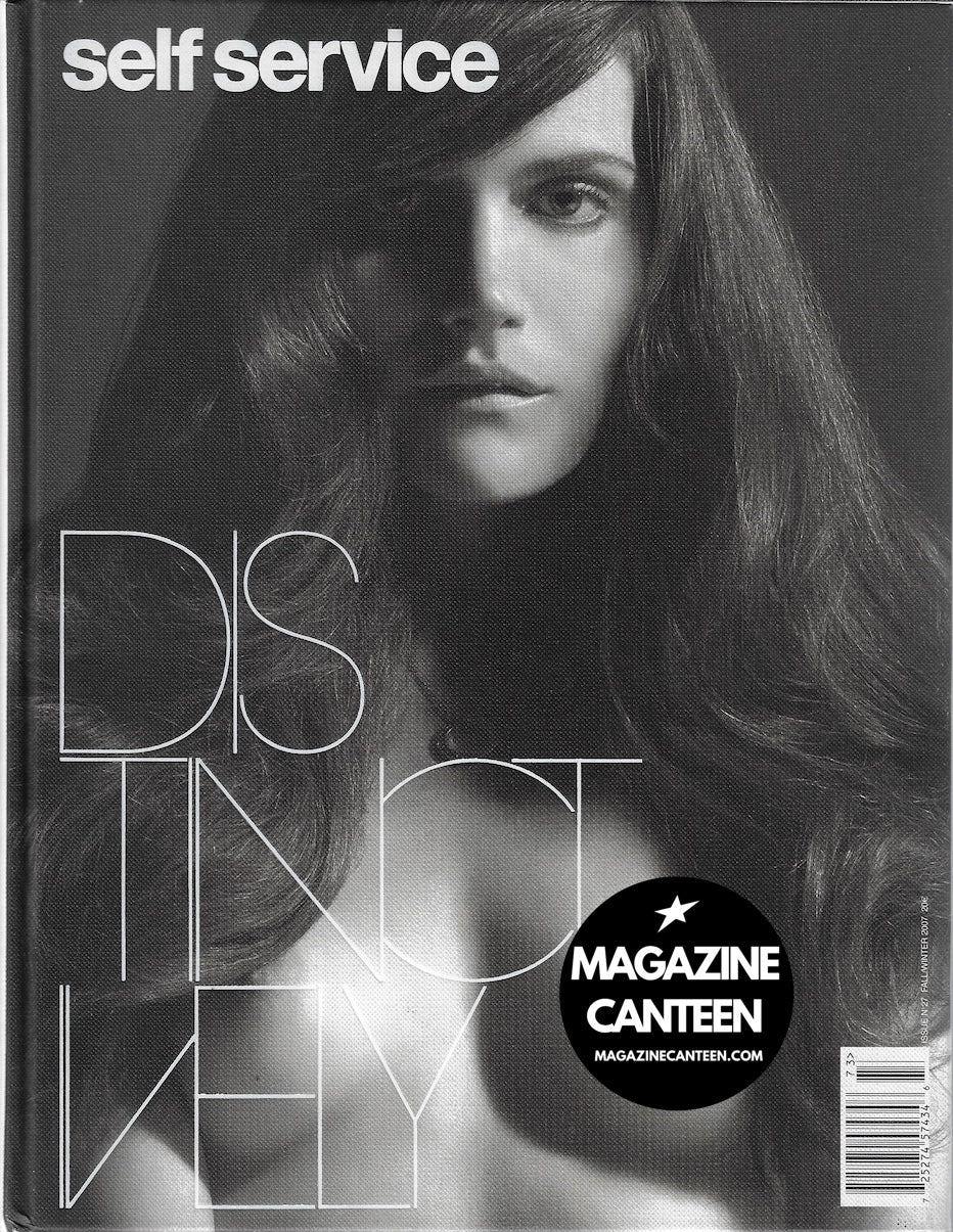 Self Service Magazine 27 - Missy Rayder topless