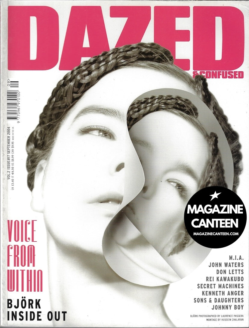 Dazed & Confused Magazine - BJORK Don Letts JOHN WATERS 2004