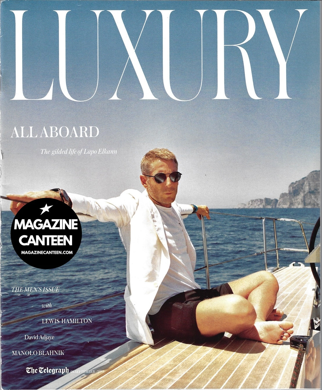 Telegraph Luxury Magazine Lapo Elkann ferrari