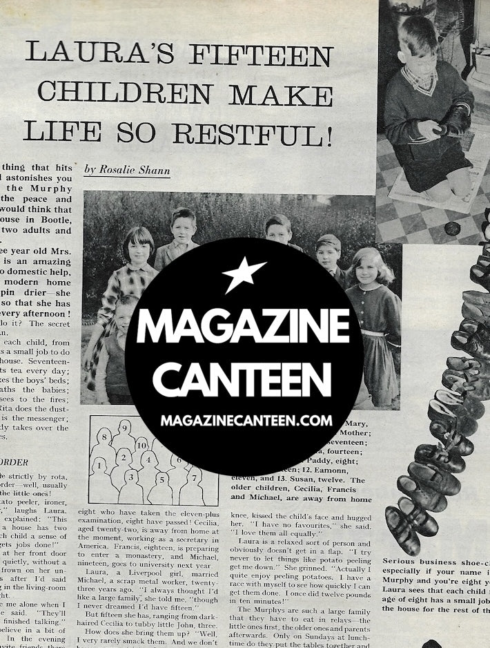 Woman Magazine - LAURA MURPHY Liverpool 15 Children