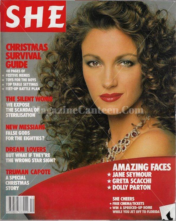 She Magazine - Jane Seymour Greta Scacchi Claudia Winkleman – magazine ...