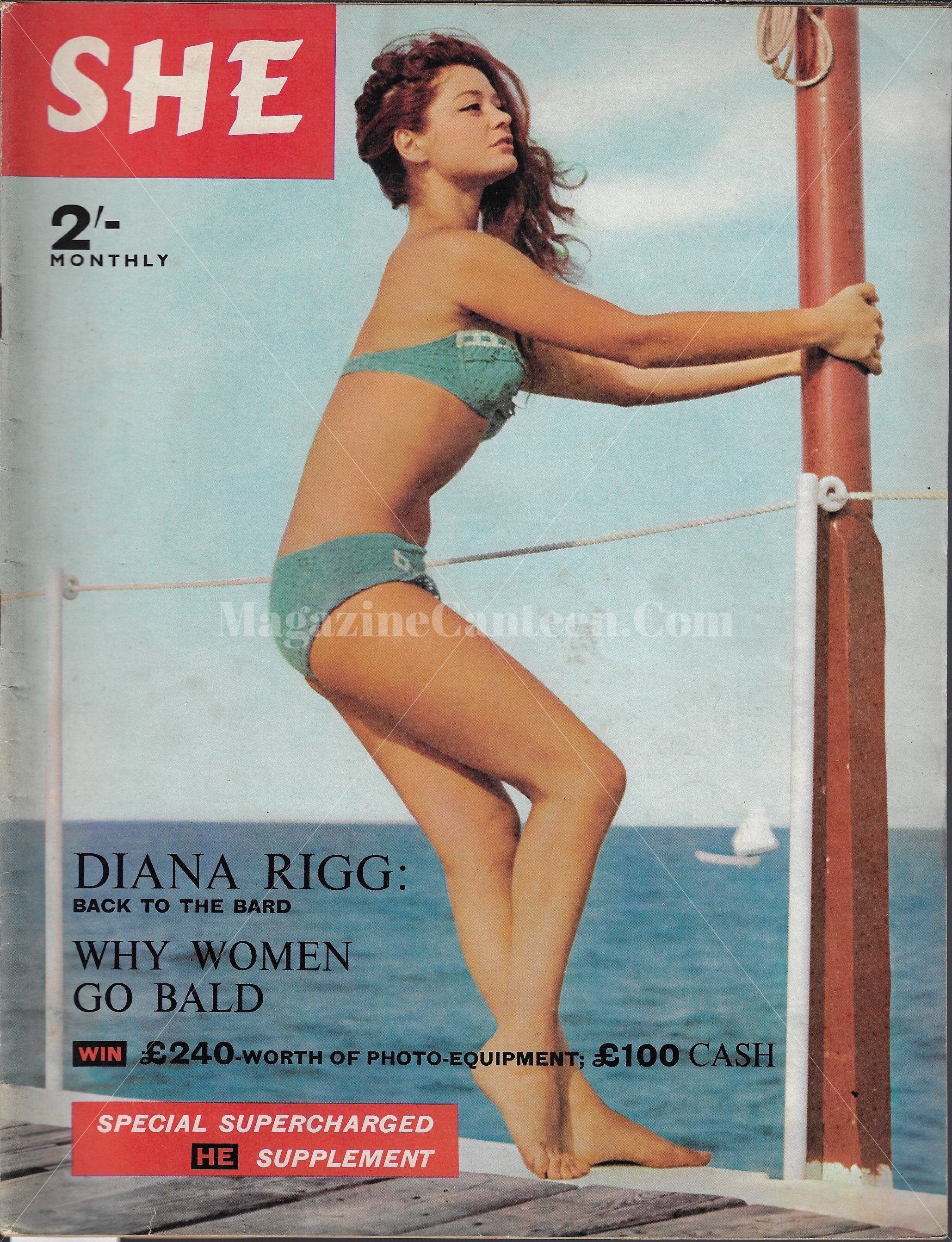 She Magazine Diana Rigg Ferruccio Lamborghini