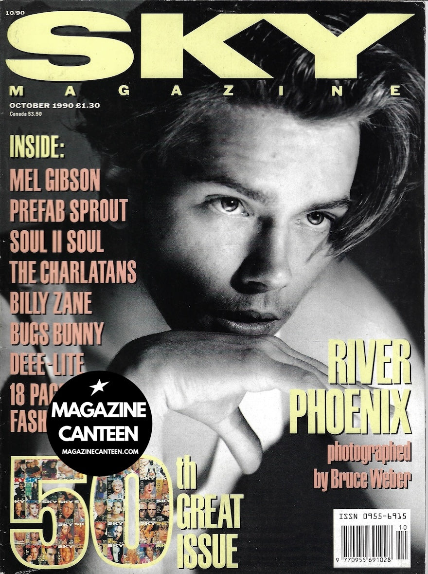 Sky Magazine - River Phoenix BRUCE WEBER The Charlatans