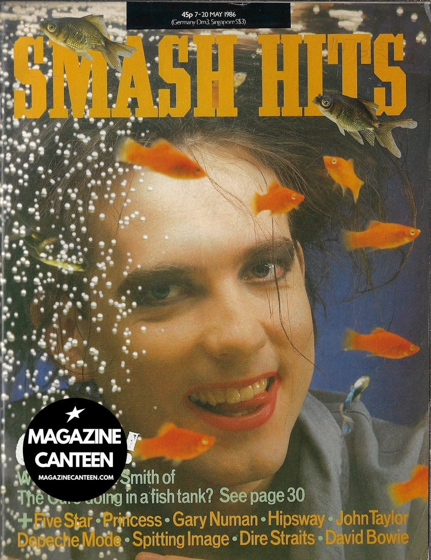 Smash Hits Magazine - The Cure GARY NUMAN Fuzzbox – magazine canteen