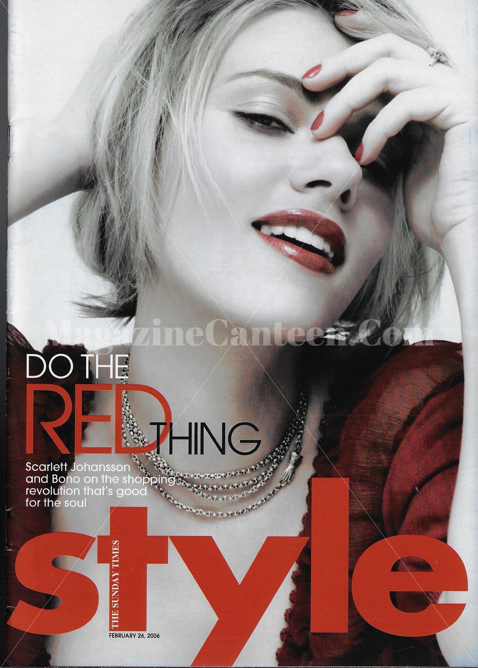 Style Magazine - Scarlett Johansson