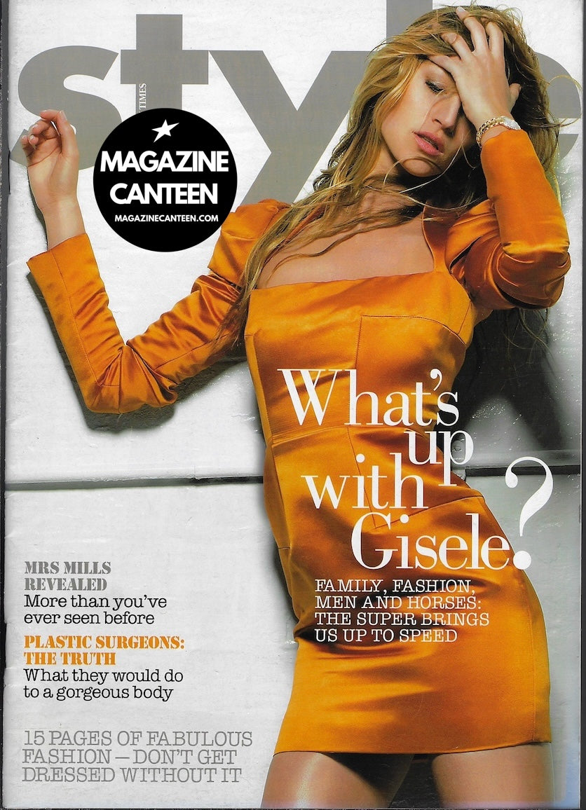 Style Magazine - Gisele Bundchen – magazine canteen