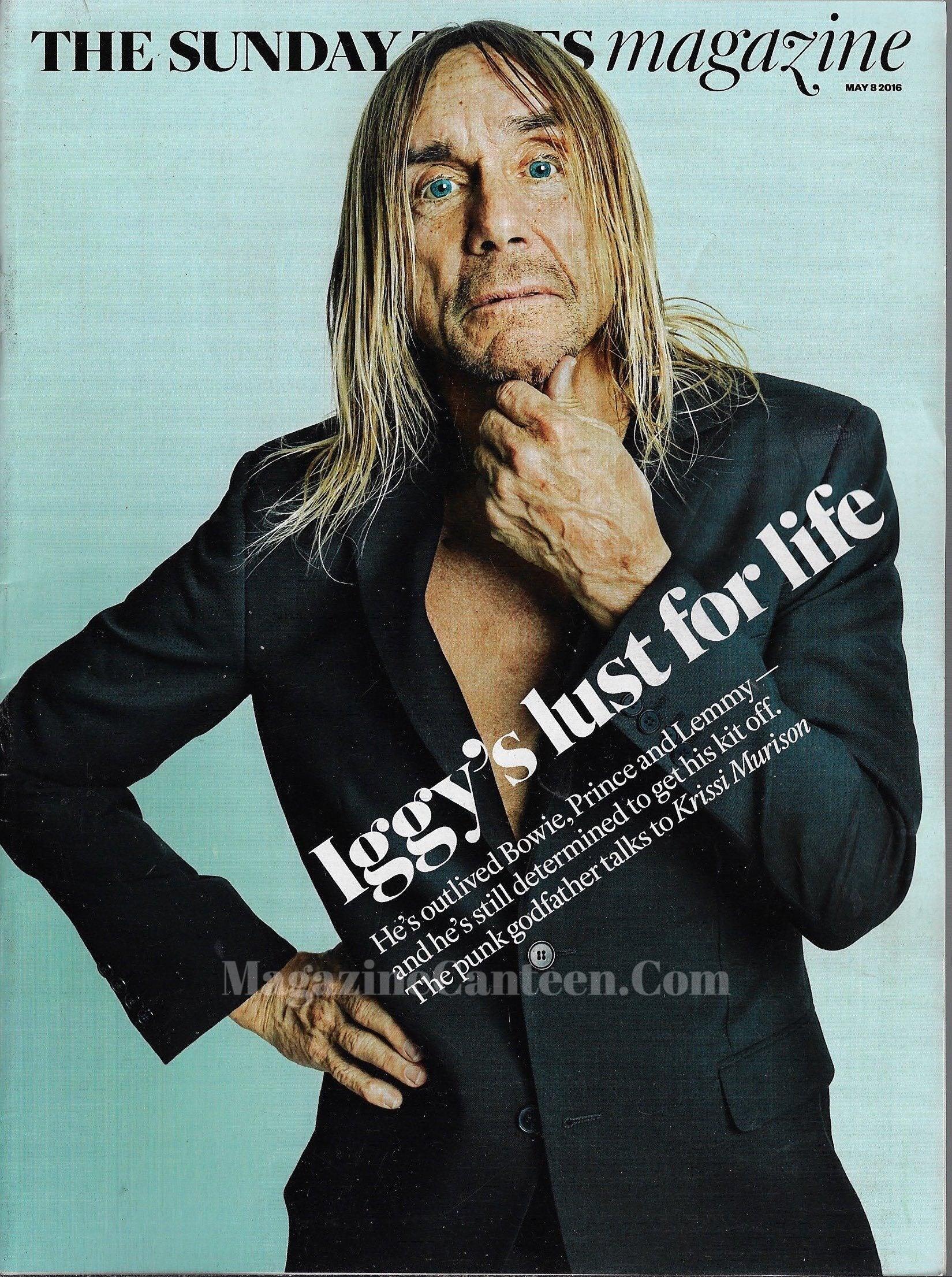 Sunday Times Magazine - Iggy Pop