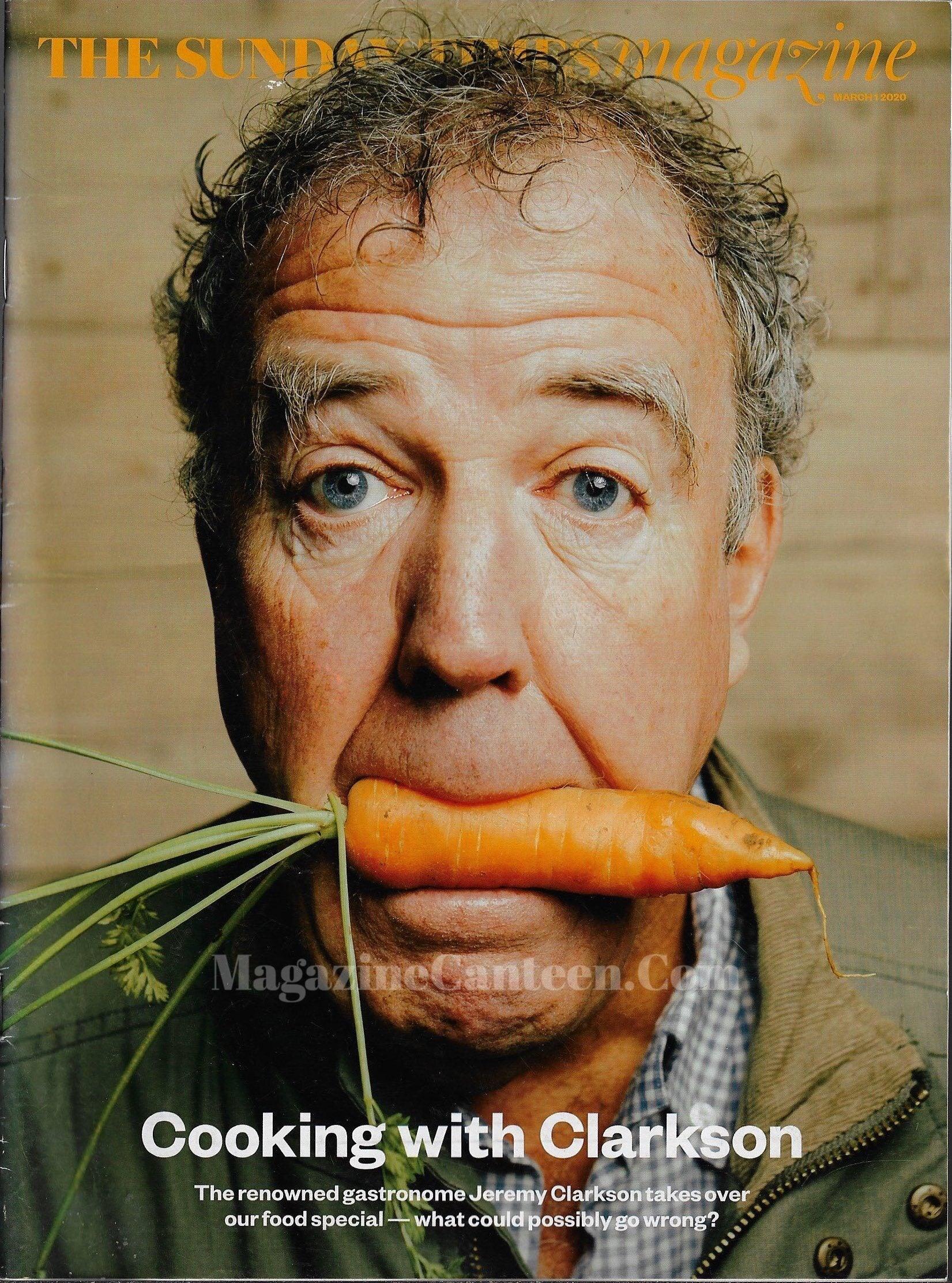 The Sunday Times Magazine Jeremy Clarkson Magazine Canteen