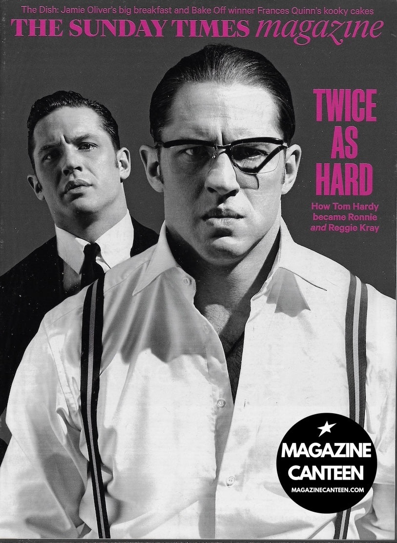 The Sunday Times Magazine - TOM HARDY Greg Williams 2015