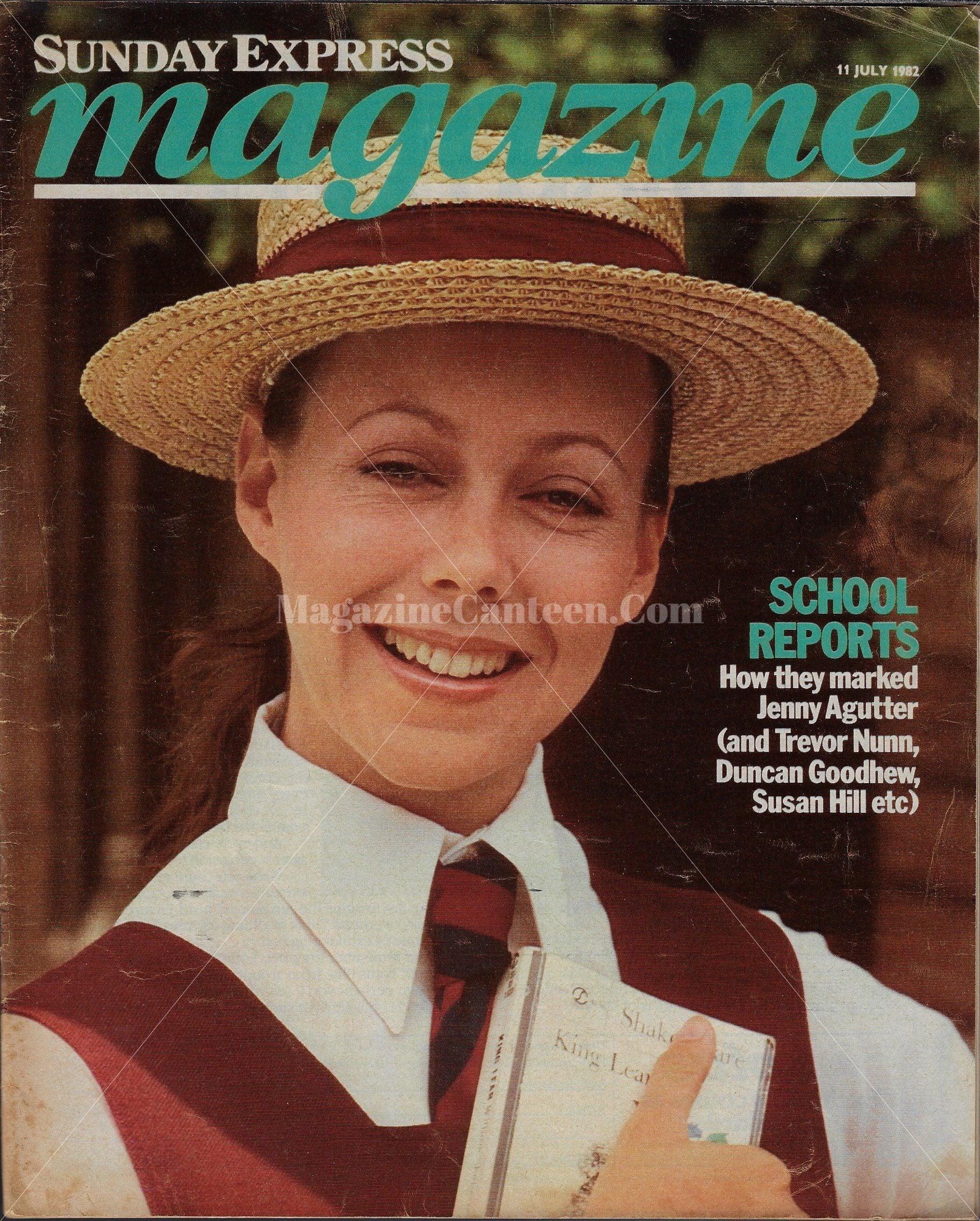 Express Magazine - Jenny Agutter – magazine canteen