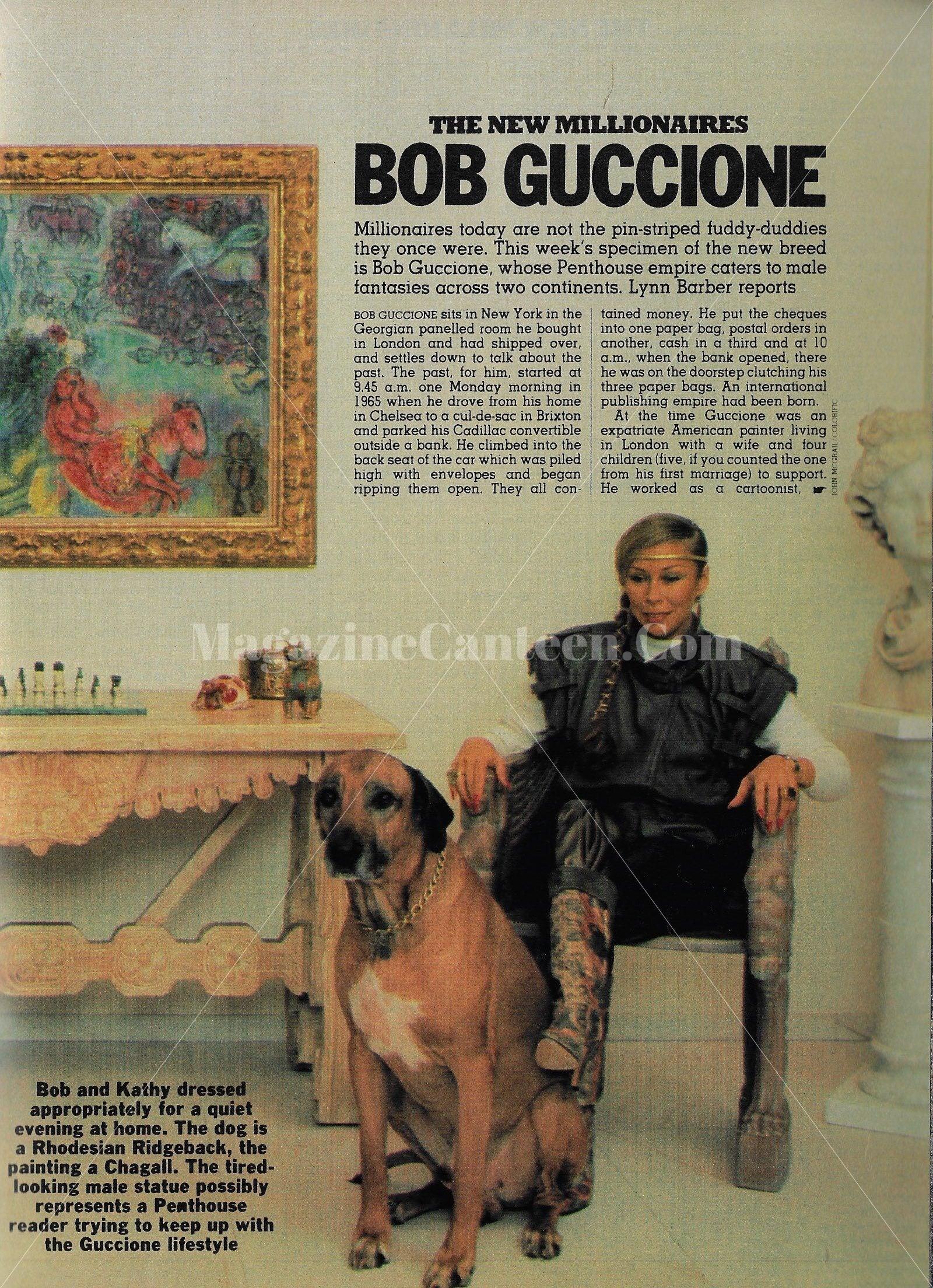 Bob guccione dogs sale