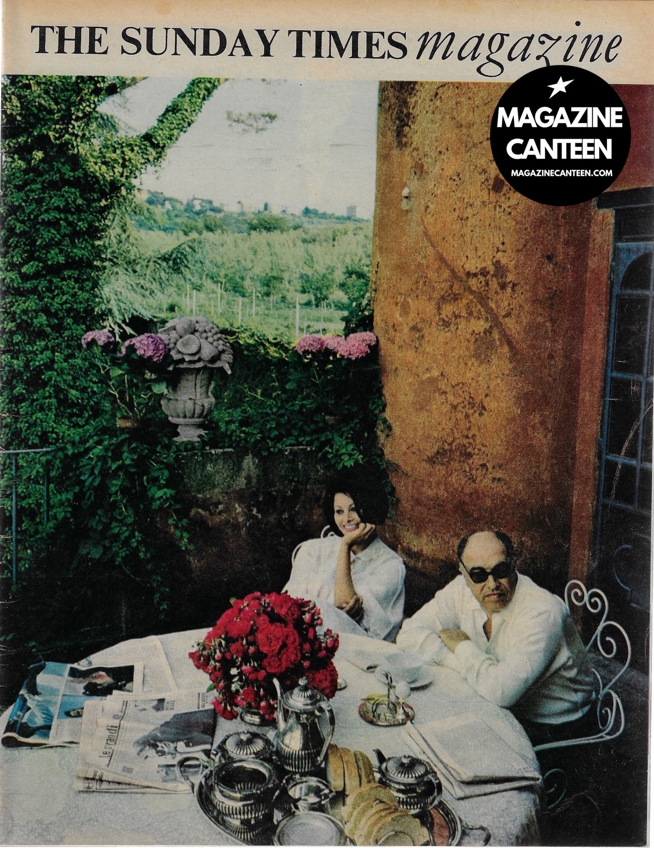 The Sunday Times Magazine - Sophia Loren LORD SNOWDON Noel Coward