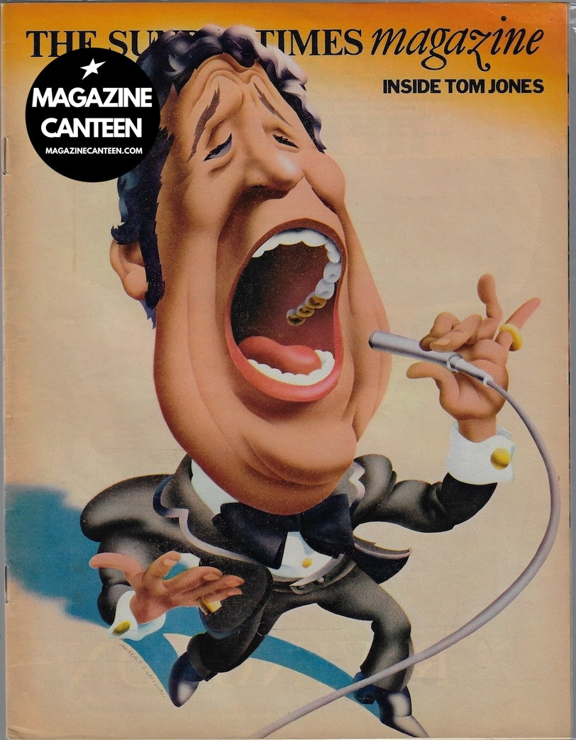 The Sunday Times Magazine - Tom Jones TERRY O'NEILL Robert Grossman