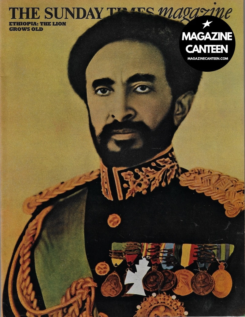 The Sunday Times Magazine - Haile Selassie ETHIOPIA Harri Peccinotti