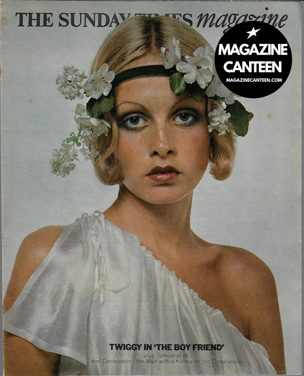 The Sunday Times Magazine - TWIGGY JRR Tolkien LORD SNOWDON