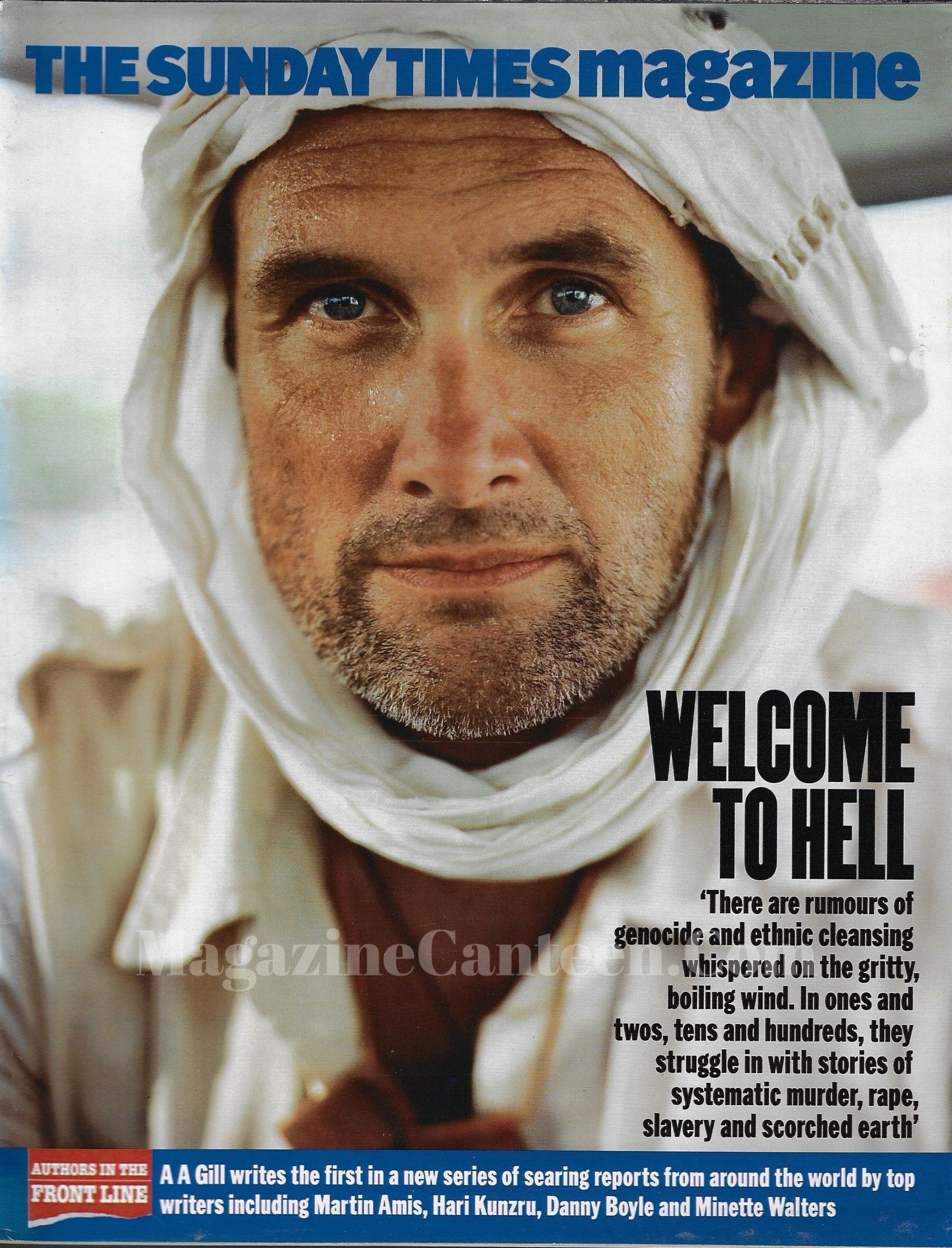 aa gill The Sunday Times Magazine - James Fox & Laurence