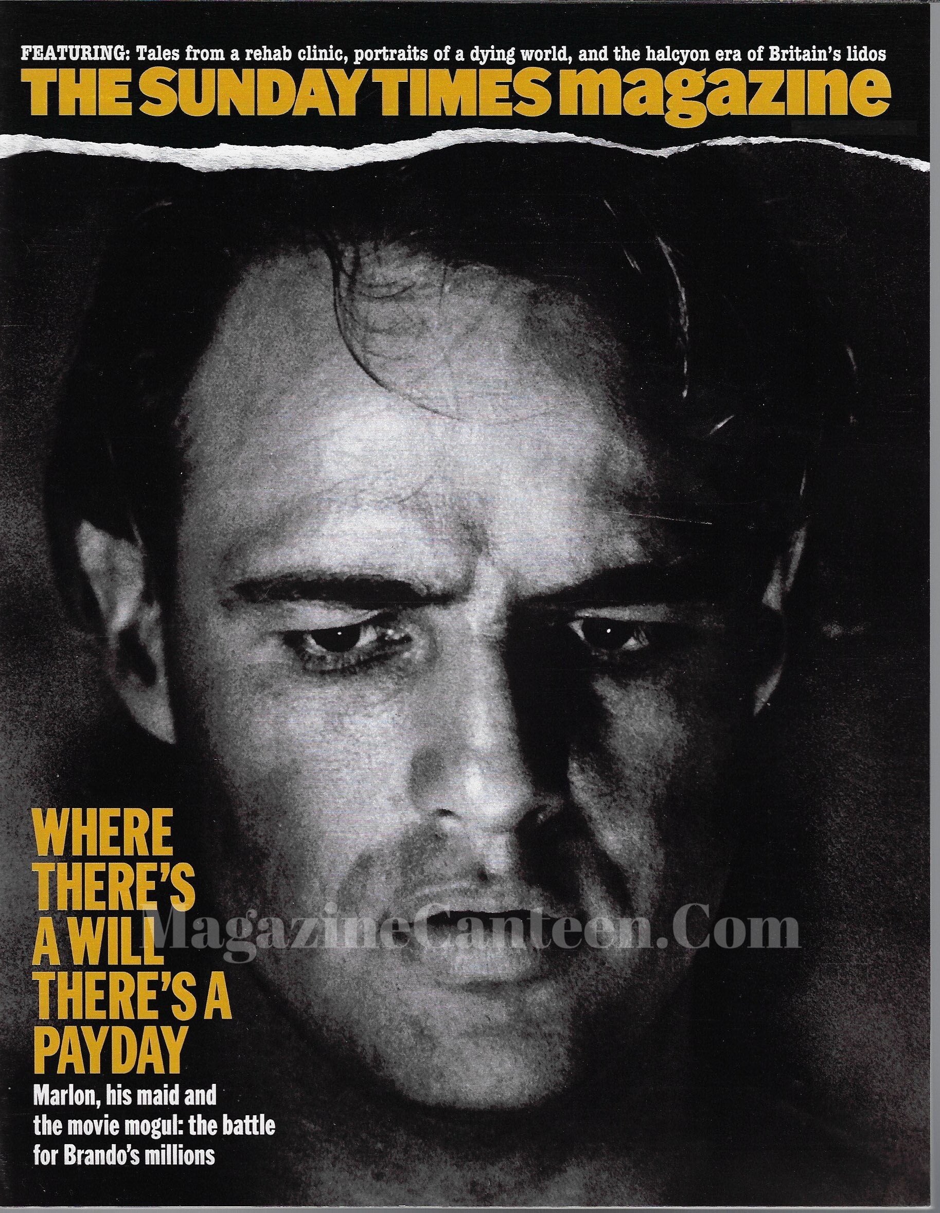 The Sunday Times Magazine - Marlon Brando