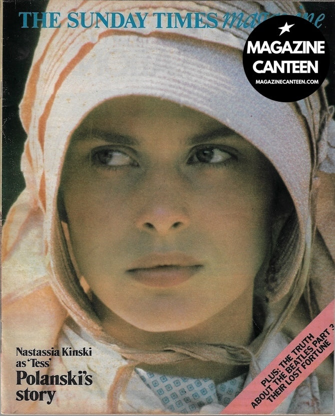 The Sunday Times Magazine - Roman Polanski NASTASSJA KINSKI Roger Cook