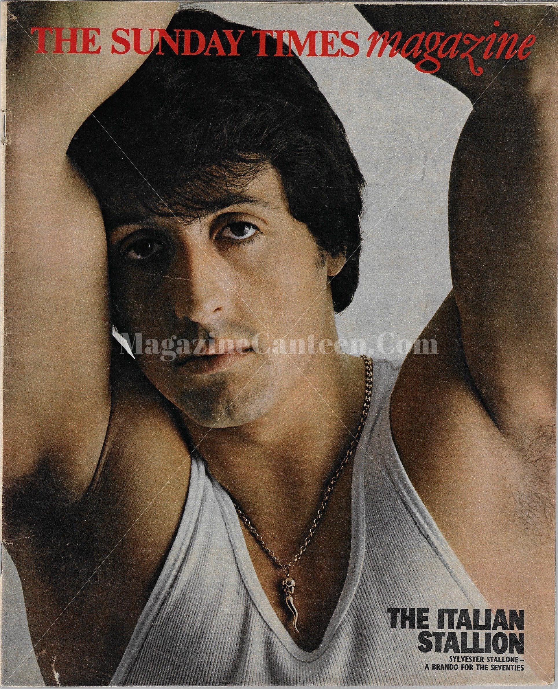 The Sunday Times Magazine - Sylvester Stallone B – Magazine Canteen