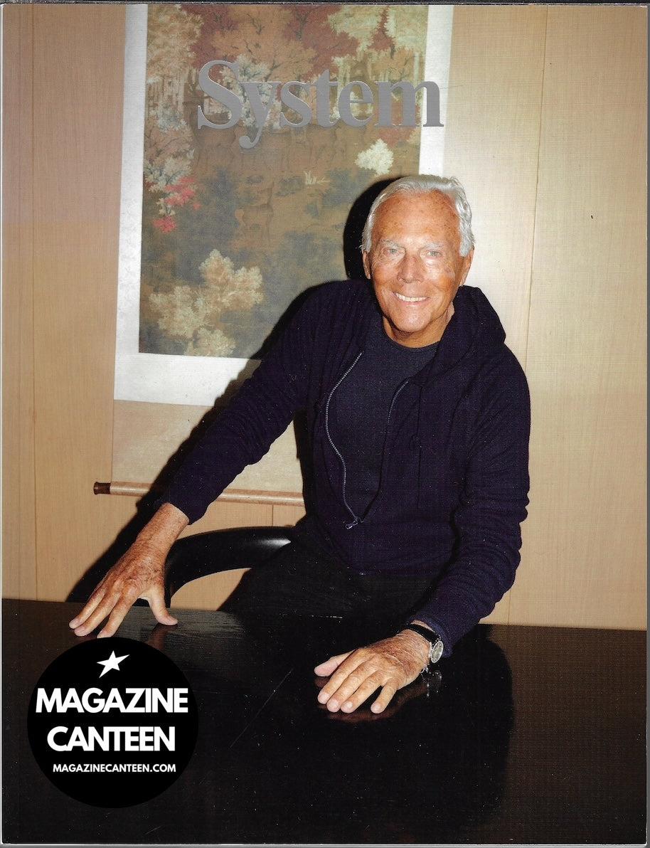 System Magazine 5 - Giorgio Armani KATE MOSS Katy England