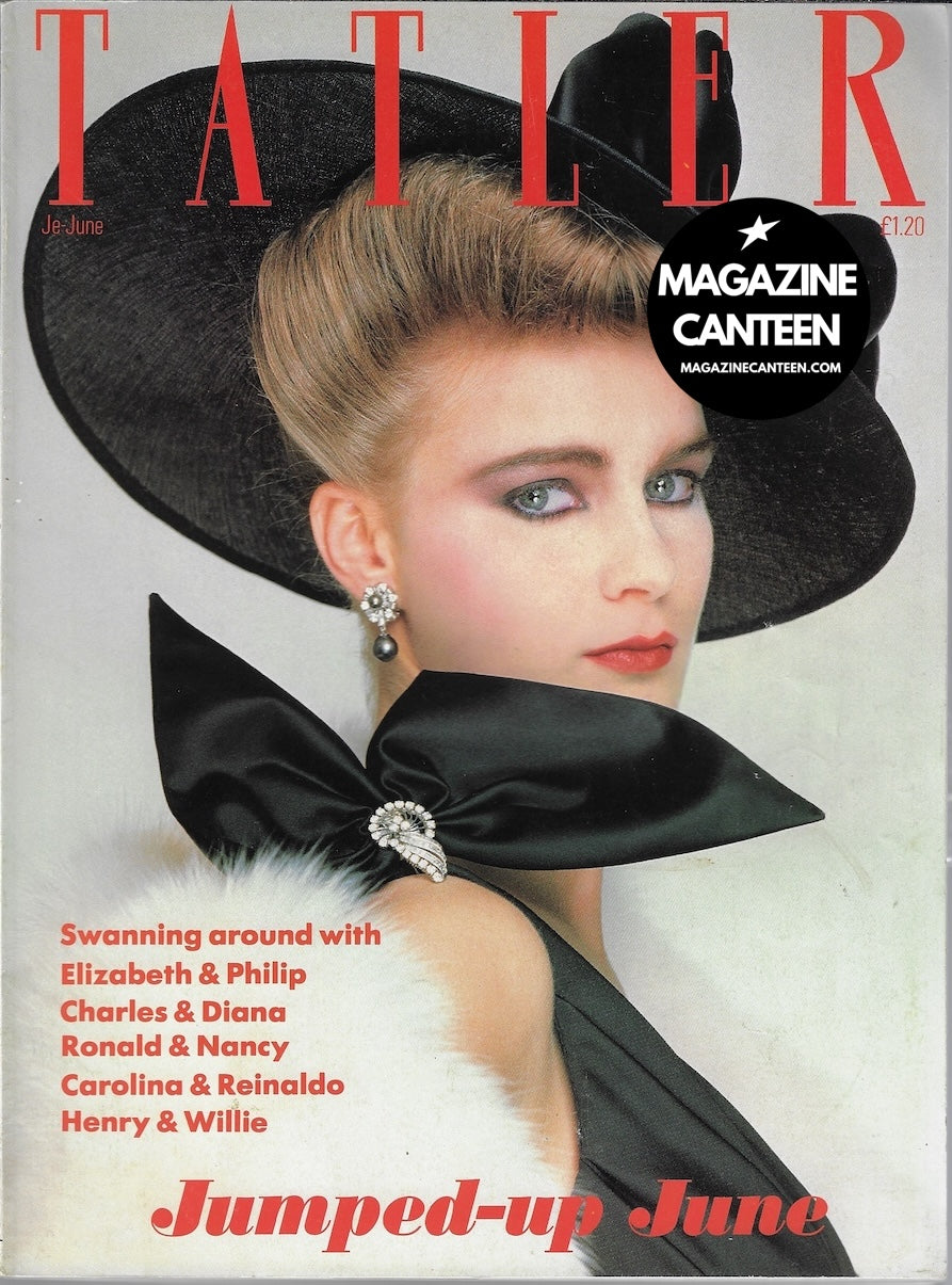 Tatler Magazine - LADY VIVIENNE HAIG Norman Parkinson LISA LYON
