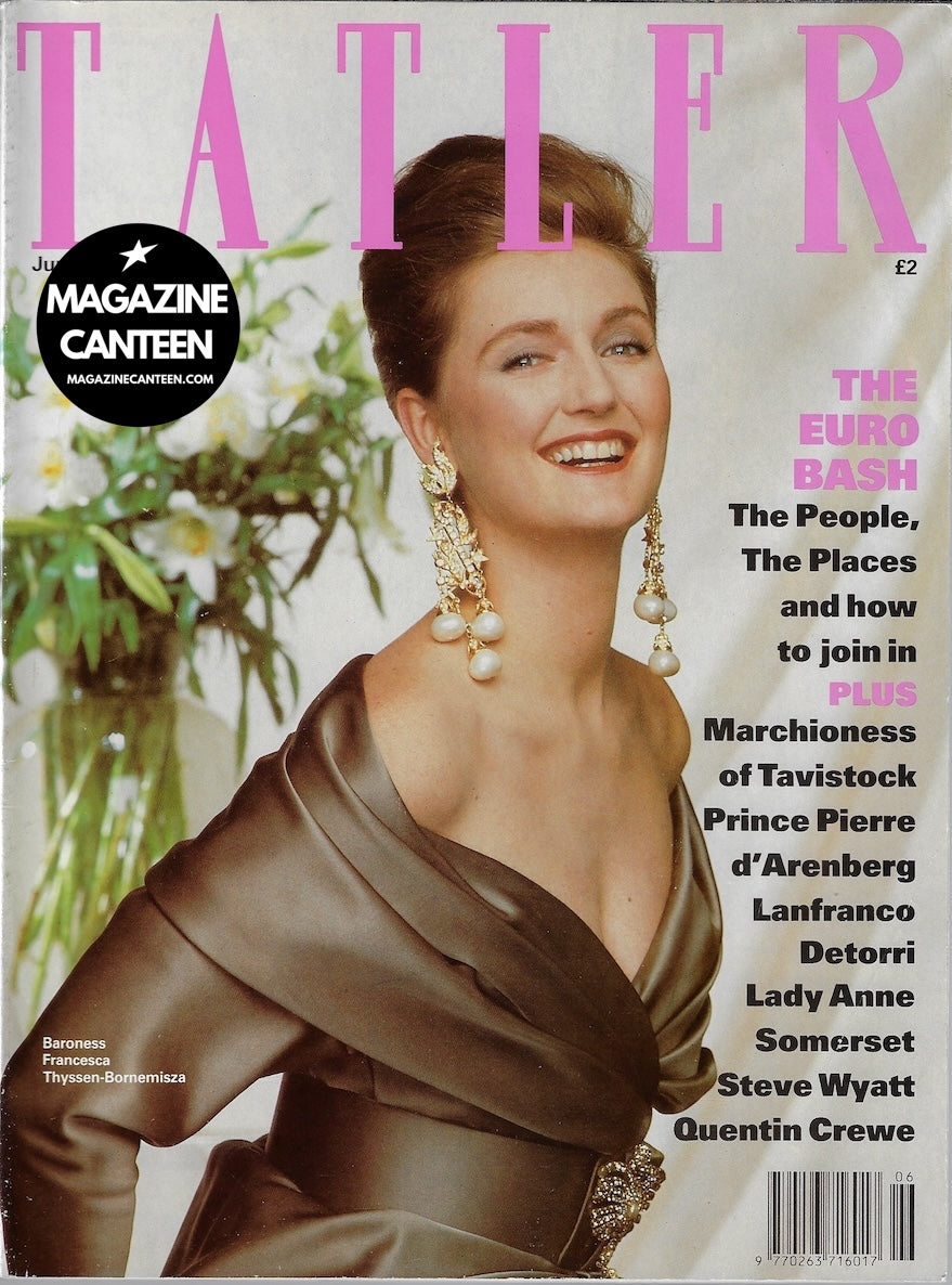 Tatler Magazine - Francesca Thyssen Bornemisza Winona Ryder