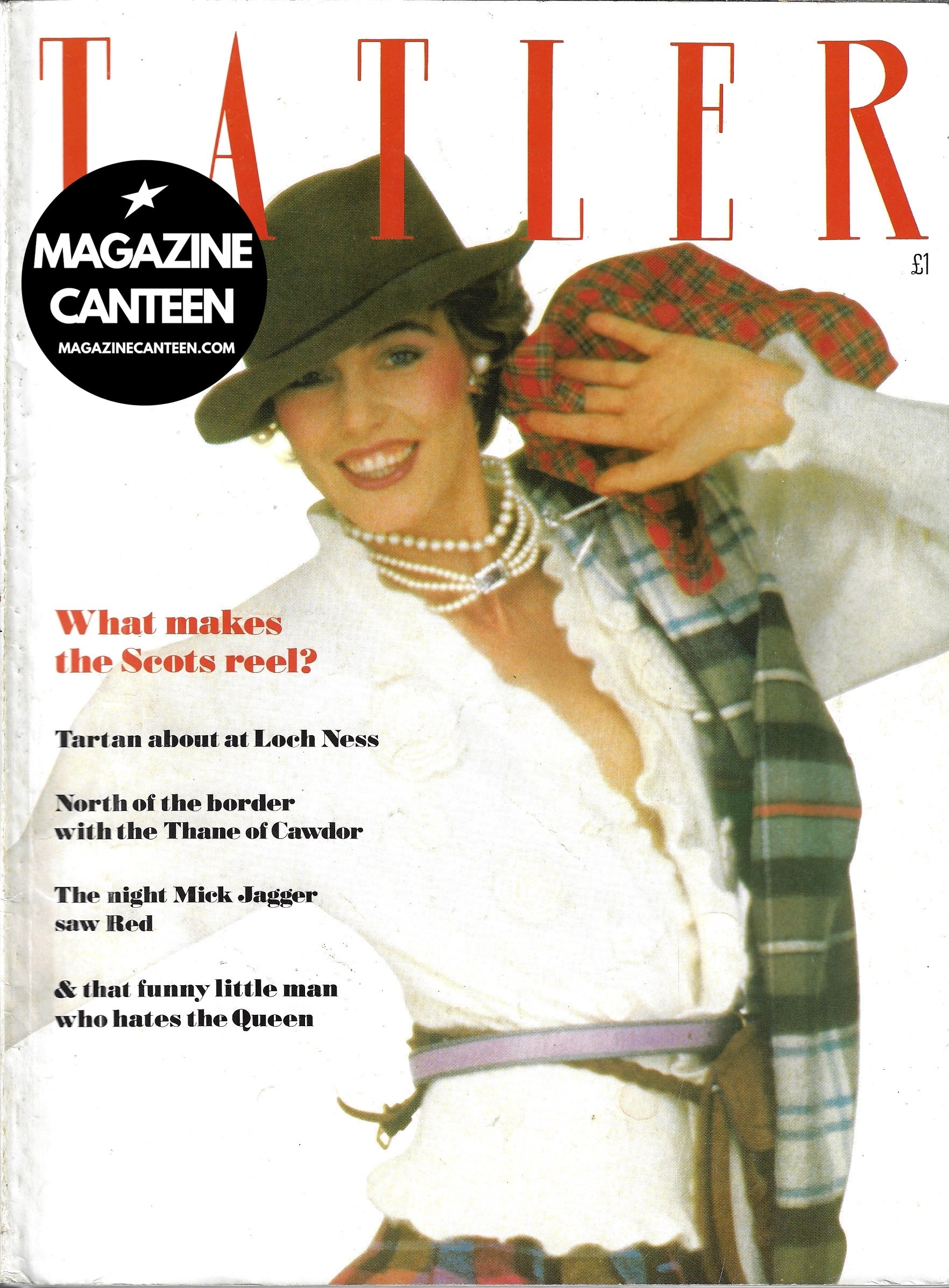 Tatler Magazine - Bruno Juminer MARGARET CAMPBELL Patrick Lichfield