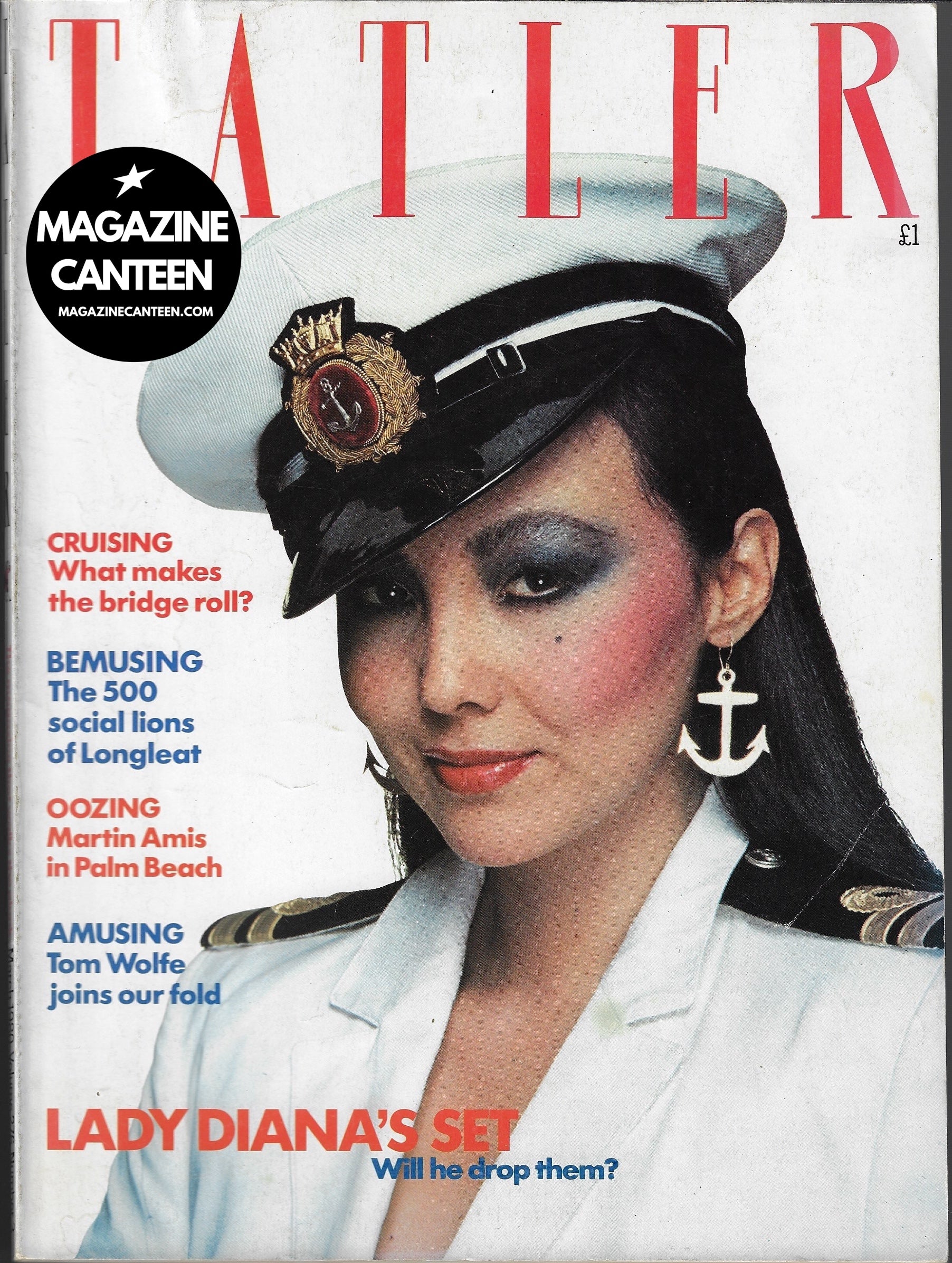 Tatler Magazine - Marie Helvin 1980